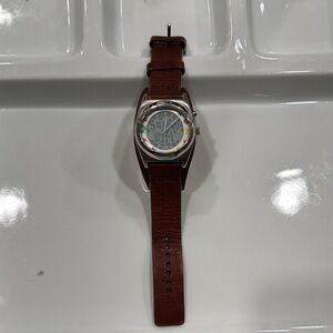 Brown Leather Strap Watch - Fossil